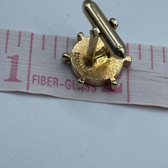 Vintage SWANK helm cuff links. - Picture 5 of 7